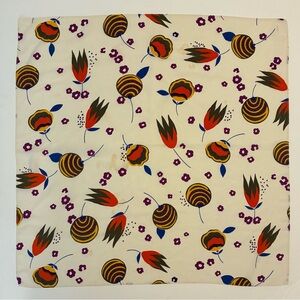 Floral Patterned Scarf